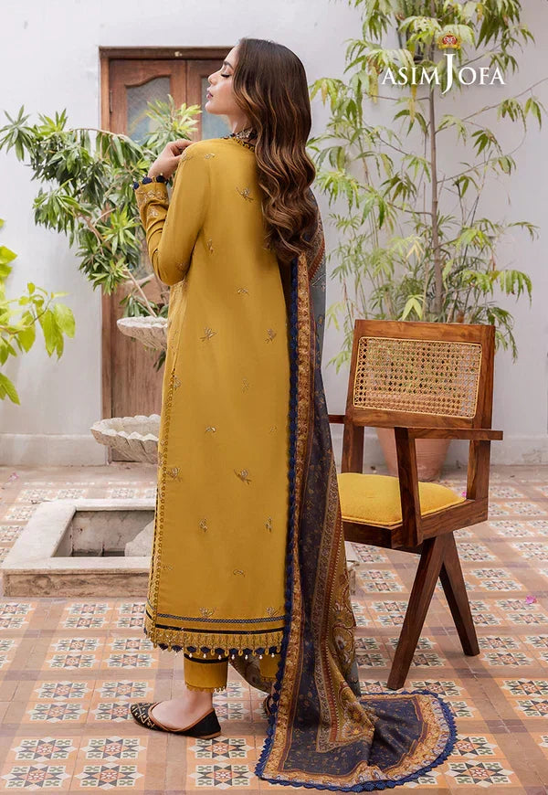 3PC EMBROIDERED SUIT - BG603