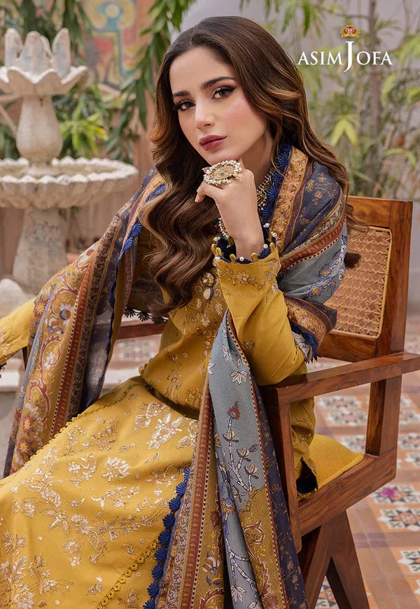 3PC EMBROIDERED SUIT - BG603
